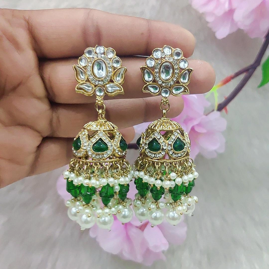 Earrings #E029 (Green)