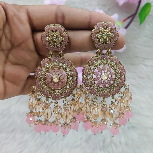 Earrings #E032 (Pink)
