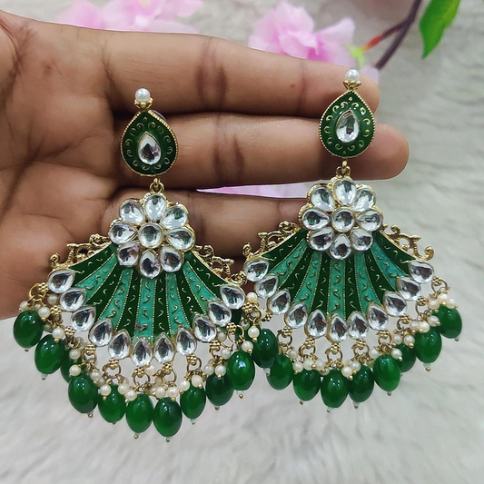 Earrings #E028 (Green)