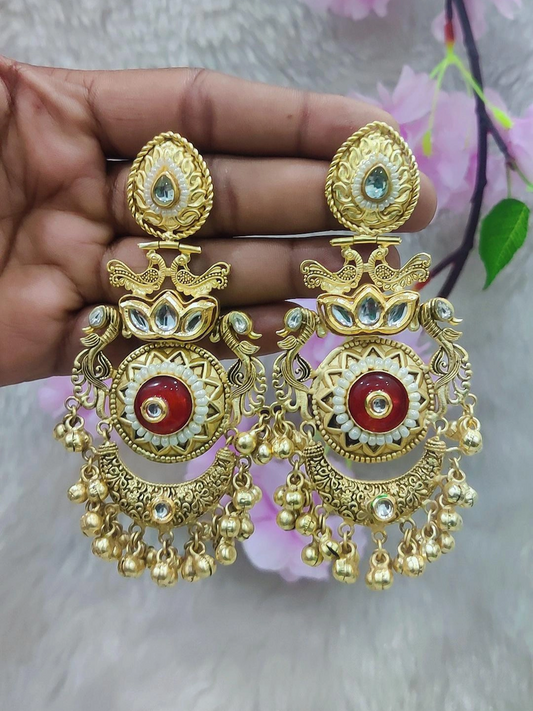 Brass Earrings #P013