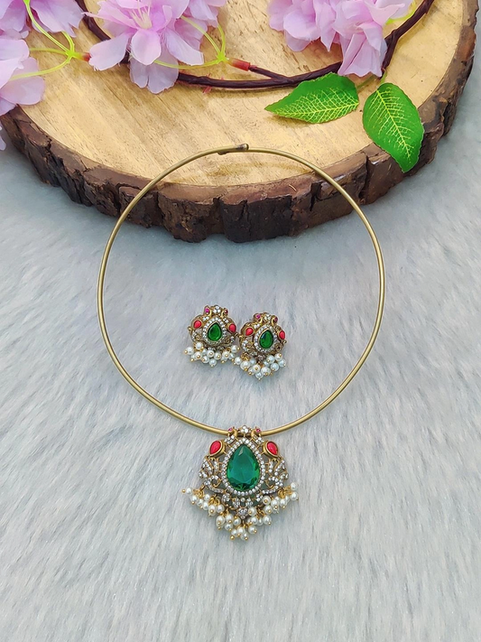 German Silver Necklace Set #N03