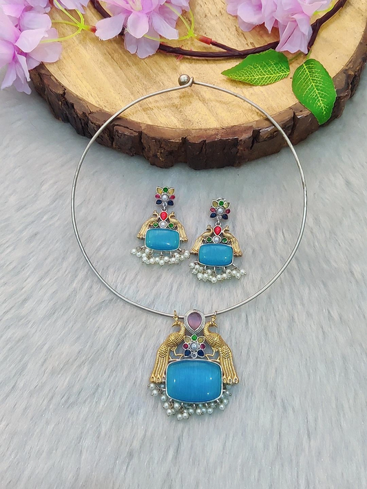 German Silver Necklace Set #N04