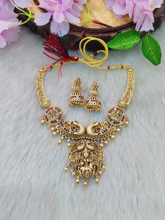 South Indian Temple Jewellery Set #N13