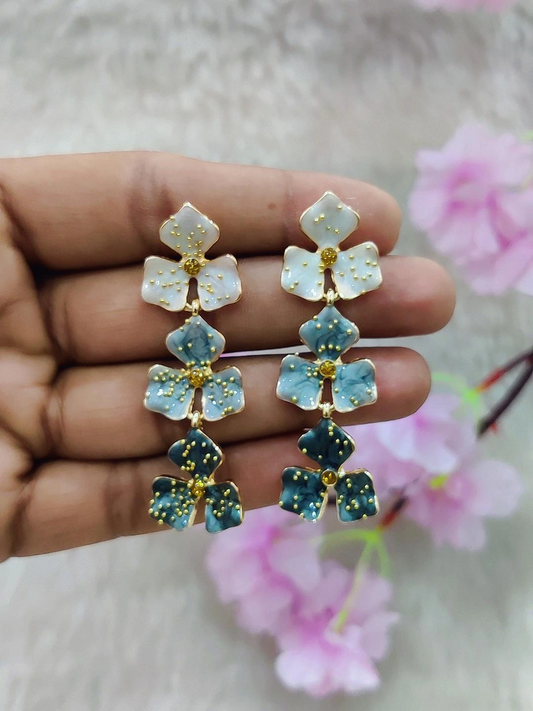 Floral Earrings #FE002 (Multi-4)