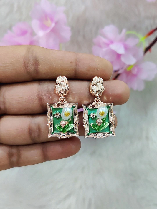 Floral Earrings #FE012 (Multi-5)