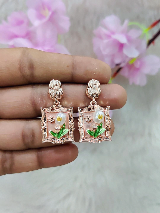Floral Earrings #FE012 (Multi-6)