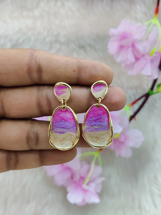 Floral Earrings #FE019-2