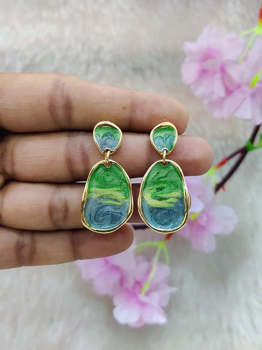 Floral Earrings #FE019-4