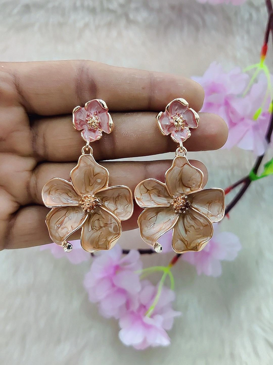 Floral Earrings #FE006-2