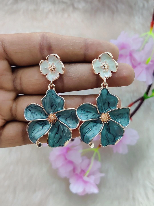 Floral Earrings #FE006-3