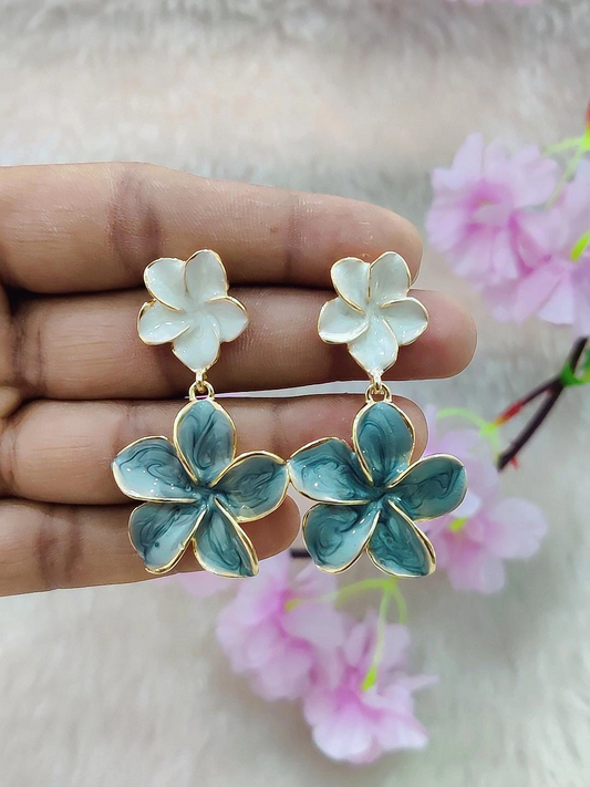 Floral Earrings #FE007 (Multi-3)