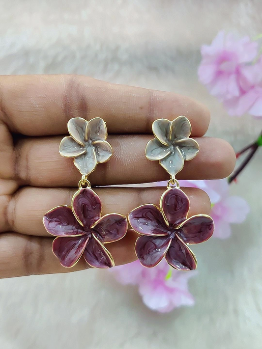 Floral Earrings #FE007 (Multi-4)
