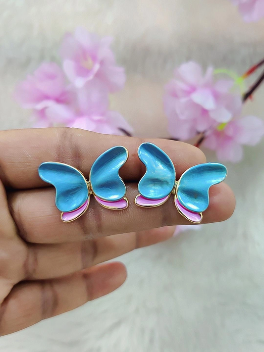 Butterfly Earrings #FE009 (Multi-3)