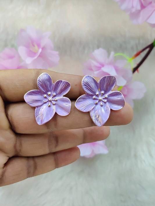 Floral Earrings #FE010-2