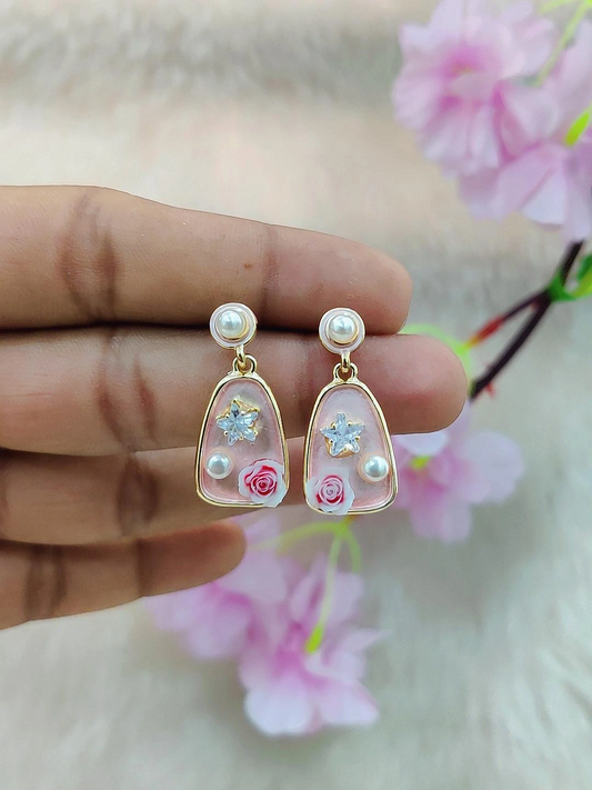 Floral Earrings #FE013 (Multi-2)