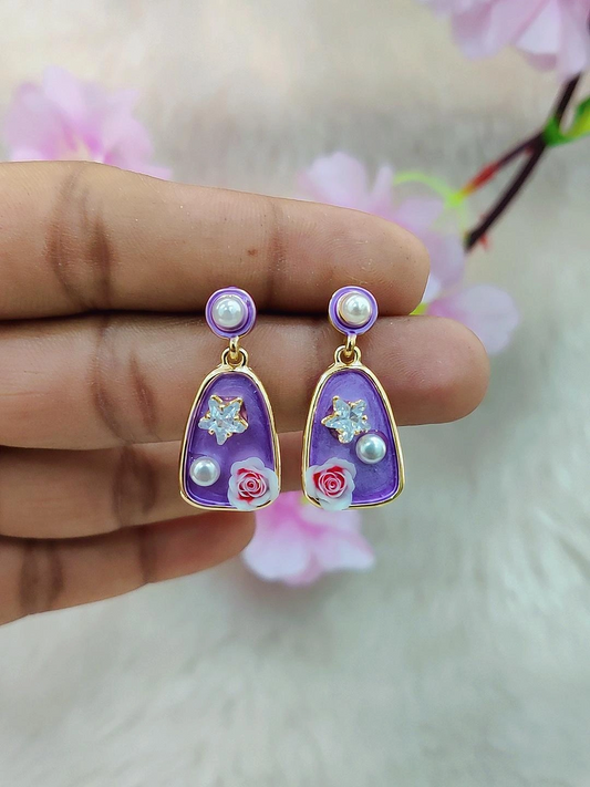 Floral Earrings #FE013 (Multi-3)