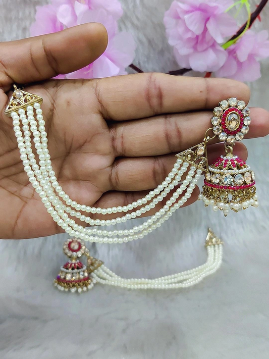 Earrings With Chain #E049
