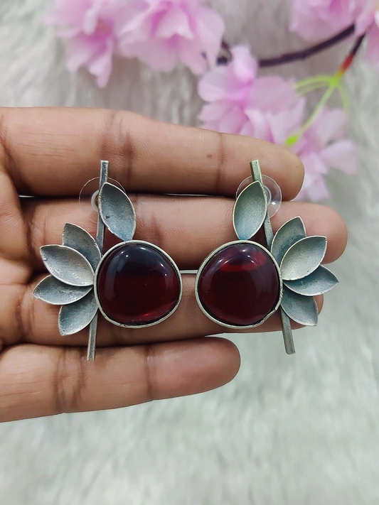 German Silver Earrings #GE047