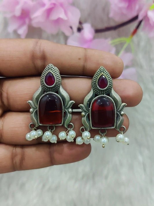 German Silver Earrings #GE058