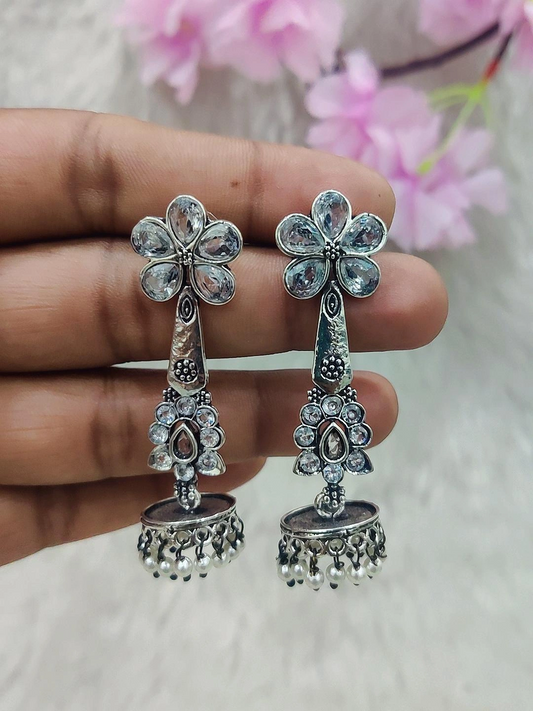German Silver Earrings #GE059