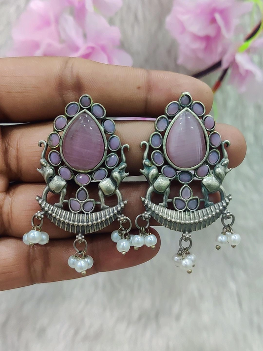 German Silver Earrings #GE065