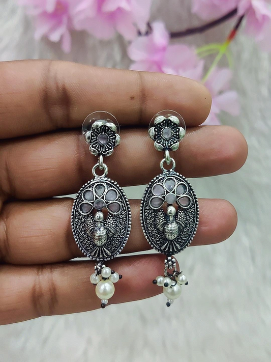 German Silver Earrings #GE069