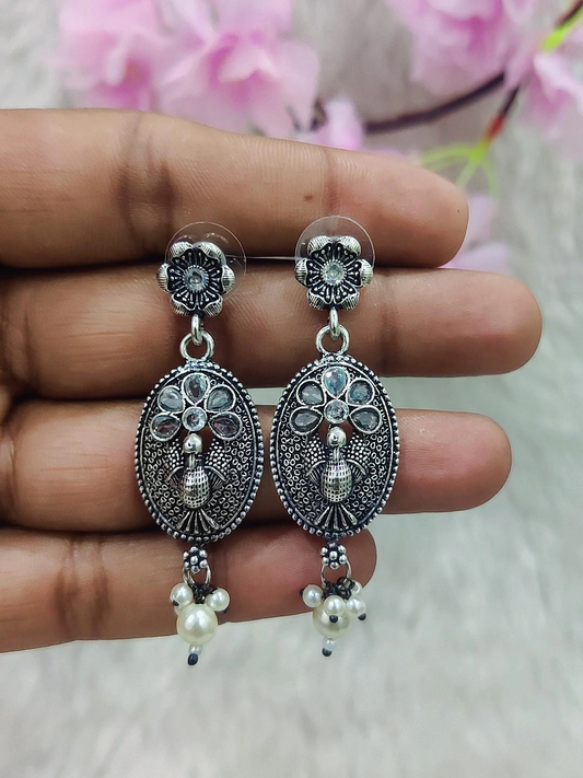 German Silver Earrings #GE070