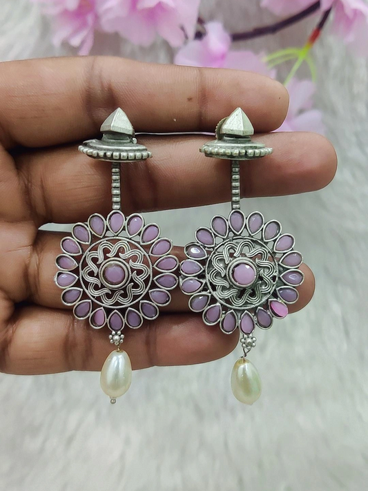 German Silver Earrings #GE071
