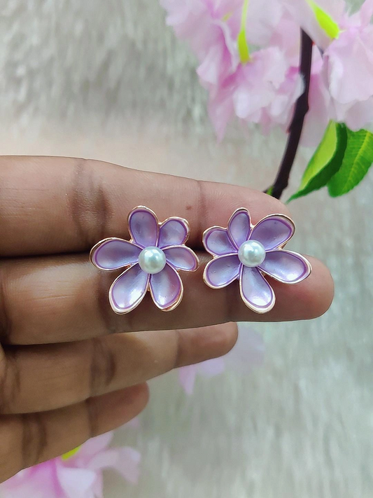 Floral Fashion Earrings #FE024-1