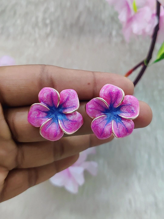 Floral Fashion Earrings #FE027-1