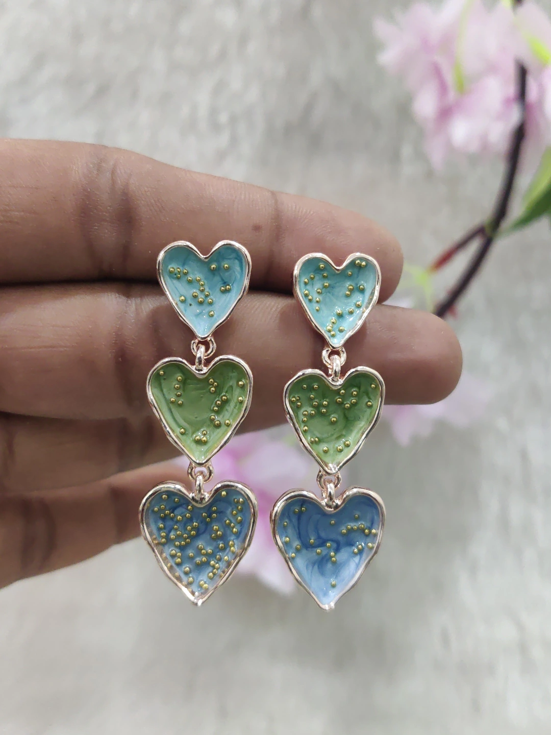 Love Dove Fashion Earrings #FE029-2