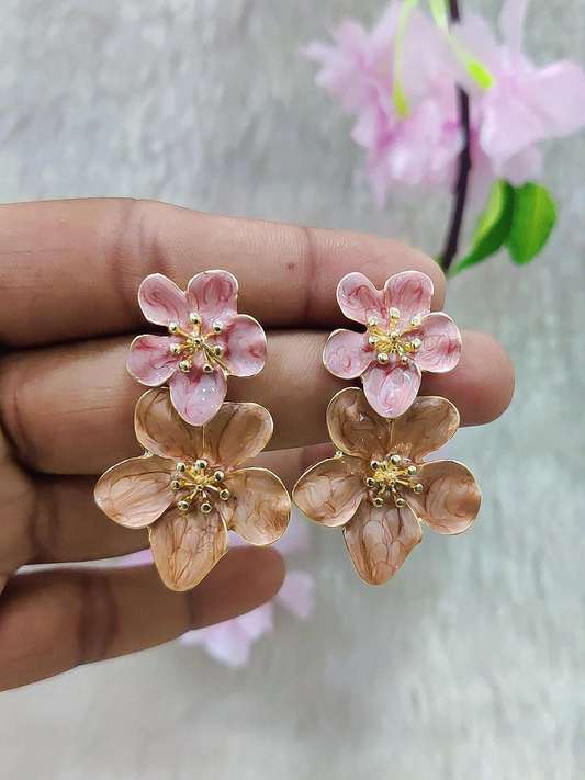 Floral Fashion Earrings #FE032-5
