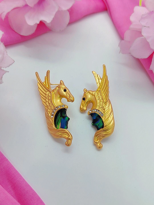 Quirky Earrings - Pegasus #QNE005