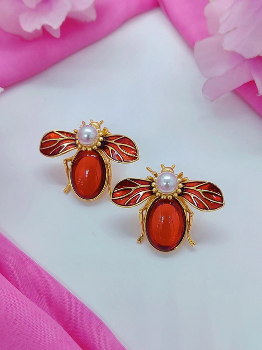 Quirky Earrings - Bug-Flyer #QNE007