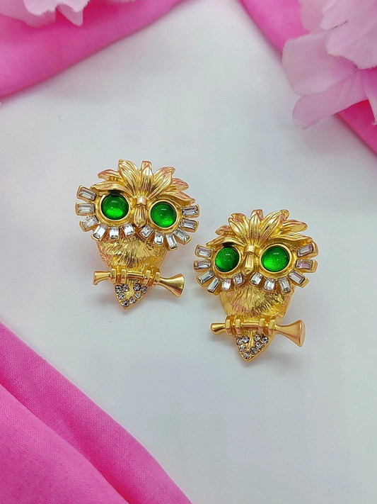 Quirky Earrings - Owl #QNE009