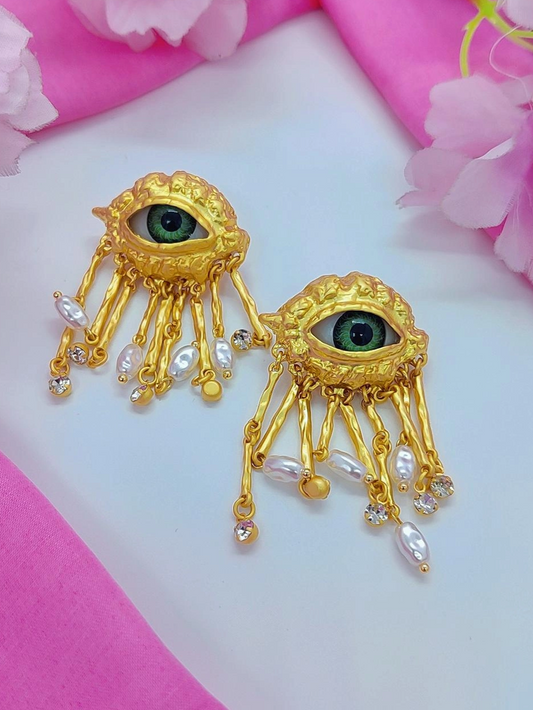 Quirky Earrings - Evil Eye #QNE012