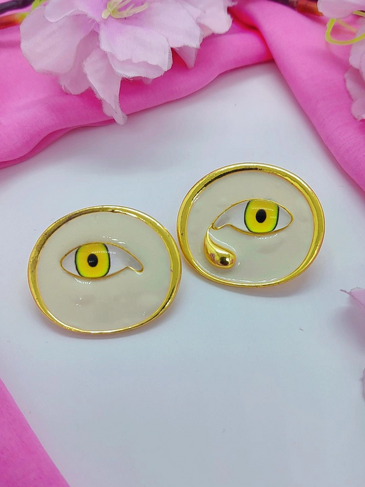 Quirky Earrings - Evil Eye #QNE016