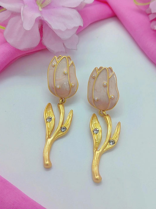 Quirky Earrings - Lotus #QNE-023