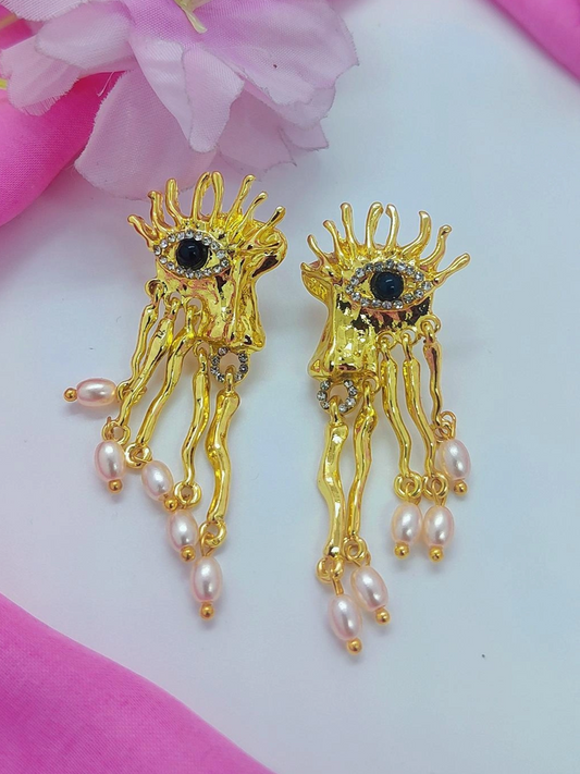 Quirky Earrings - Evil Eye #QNE-026