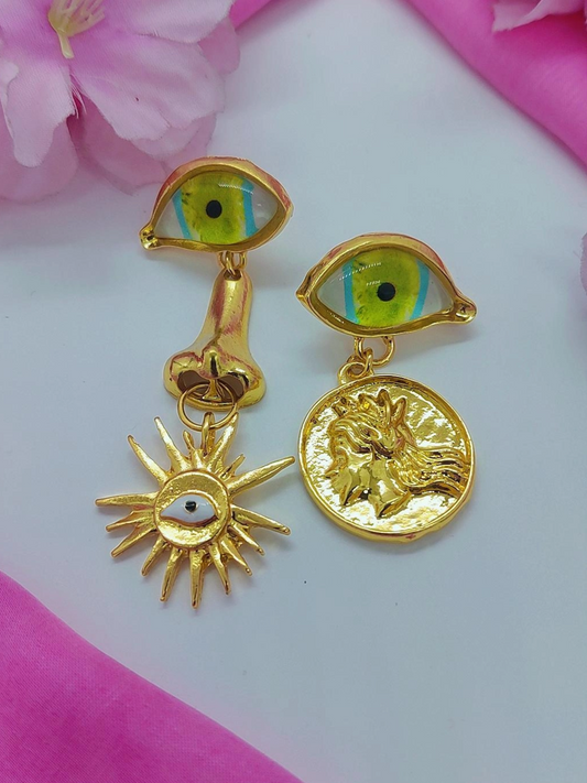 Quirky Earrings - Evil Eye #QNE-027
