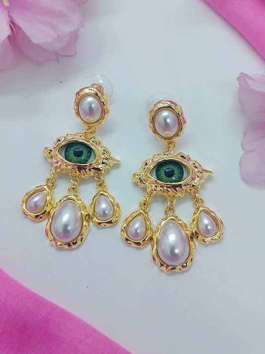 Quirky Earrings - Evil Eye #QNE-029