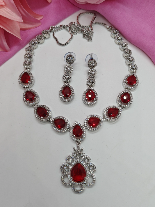 AD Choker Set #AD013 (Red)