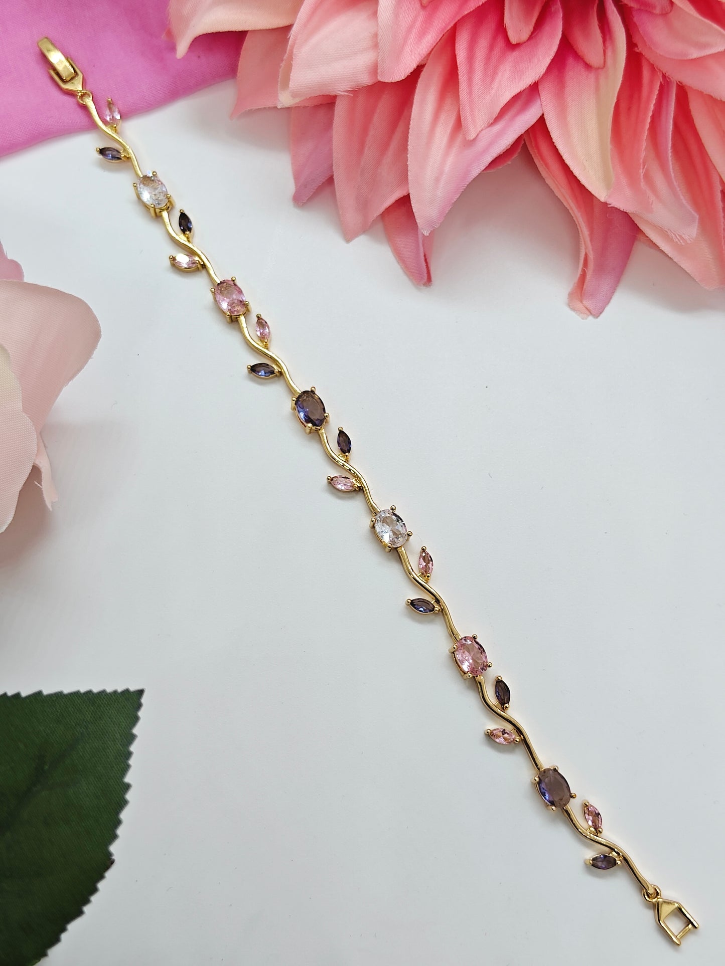 Anti Tarnish Tulip Bracelets #B374