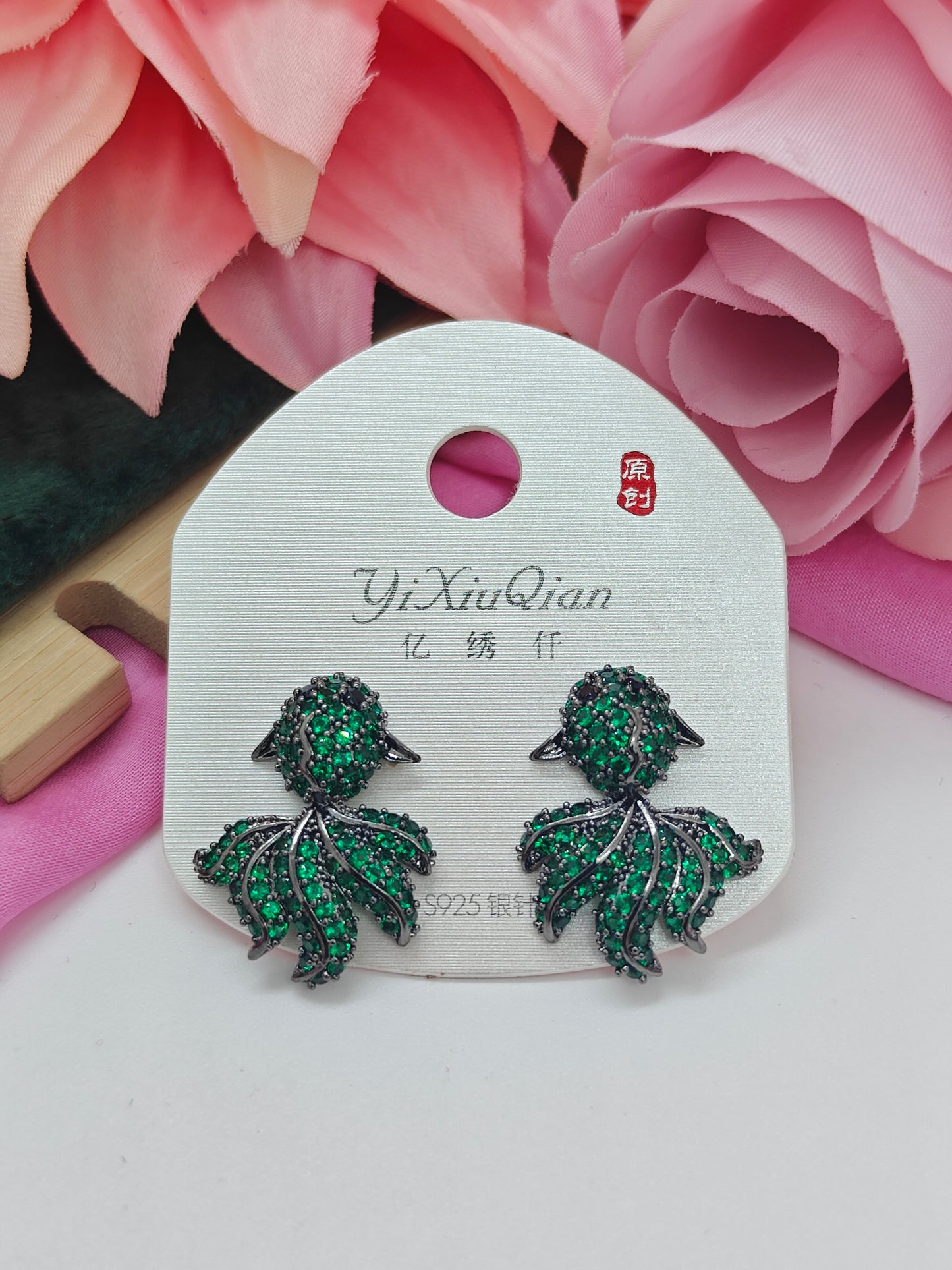 Quirky Earrings - Love Fish - #QNE-197